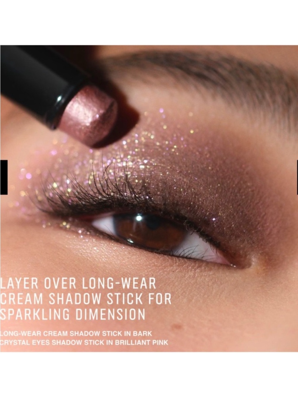 Bobbi Brown Shimmer Crystal Eyes Shadow Stick, Brilliant Honey, NIB - Picture 3 of 3